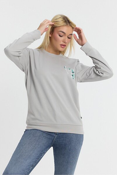 yakamor Unisex Front and Back Printed Zero Collar Sweat