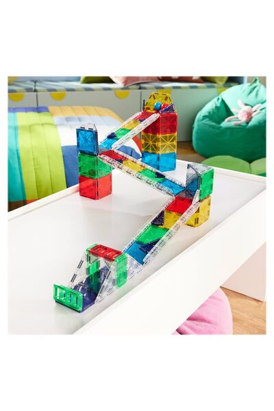 Magna Tiles MAGNA-TILES Rail Racers Deluxe, 90 pieces