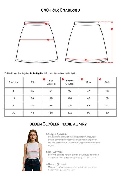 Masha Kate Top-Stitched Short Skirt