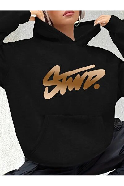 Flaubert - سترة نسائية بغطاء للرأس مطبوع swd، قماش عالي الجودة مكون من 3 خيوط...