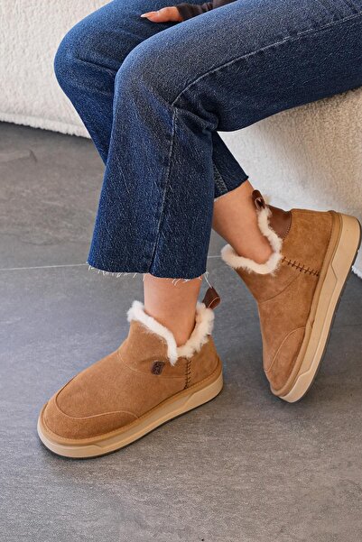 Guja MELVA ΙΜΠΟΡΤ ΕΙΔΙΚΗ ΣΕΙΡΑ ΜΕ ΓΟΥΝΑ ΠΡΑΓΜΑΤΙΚΟΥ ΔΕΡΜΑΤΟΣ ΣΟΥΕΤ ΓΥΝΑΙΚΕΙΟ ΑΘΛΗΤΙΚΟ ΜΠΟΤΙΝΙ ΚΑΜΕΛ