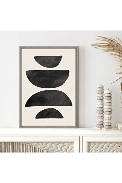 Araste Dekorasyon Black Spots 5 Frame and Poster - So1050