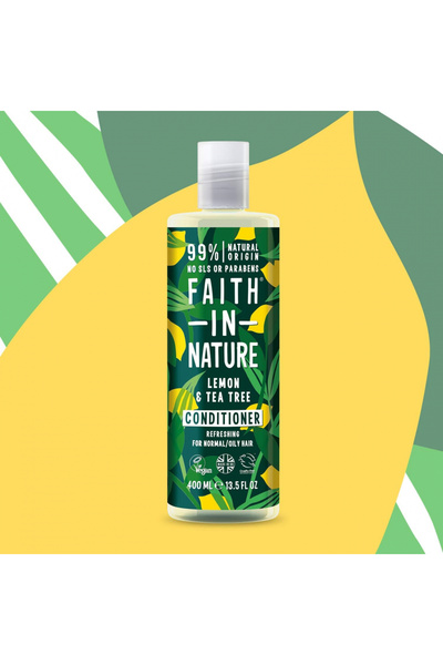 Faith In Nature Lemon & Tea Tree Conditioner, 400 Ml