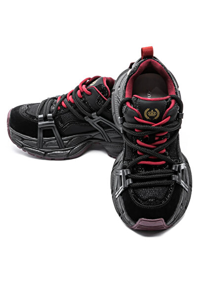 advancer Γυναικεία Αθλητικά Παπούτσια από Γνήσιο Δέρμα 3195 Μαύρο