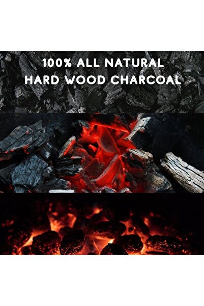 VELMORE Pure Fire Natural Charcoal 4KG – 100% Hardwood | High Heat, Low Ash