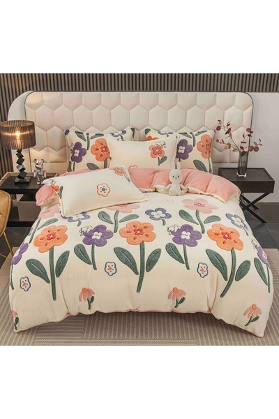 Inovius Cocolino bed linen with elastic - 4 pieces - JOJO353508