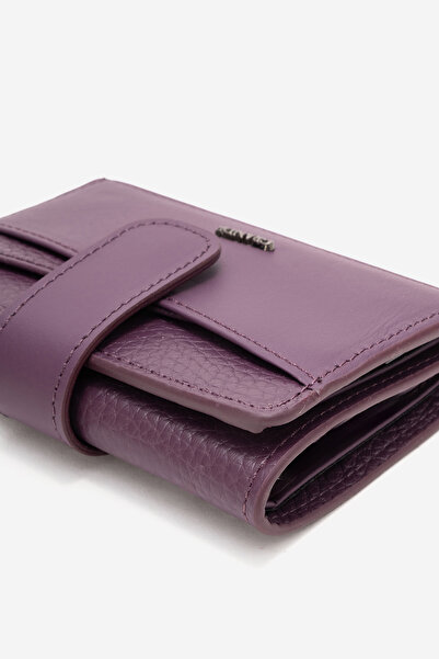 Grande Gd 2819 Real Leather Unisex Wallet Mürdüm