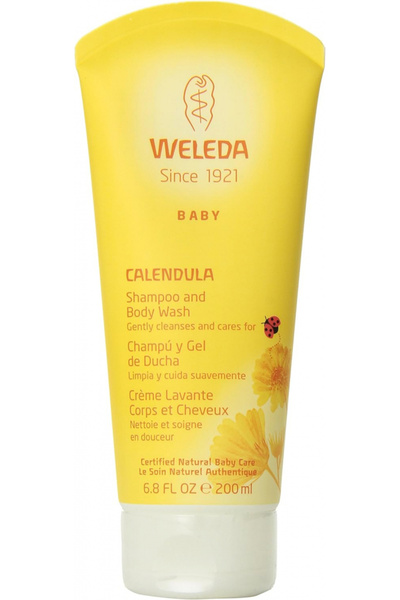 Weleda Baby Shampoo And Body Wash - Calendula Extract , 200 Ml