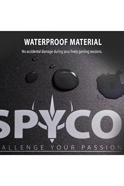 genernic PA-142 Gaming Mouse Pad by SPYCO, 900mm x 400mm, Multi-color, Rubber