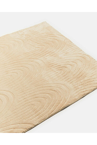 REDTAG Beige Jacquard Area Rug