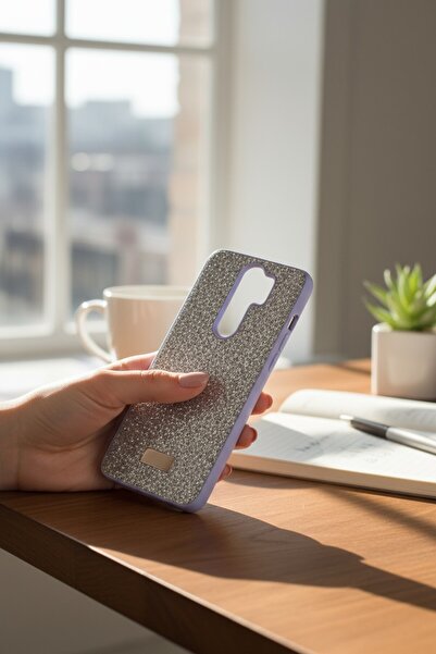 Genel Markalar Xiaomi Redmi Note 8 Pro Kırçıllı Taşlı Venüe BTU Silikon Kapak