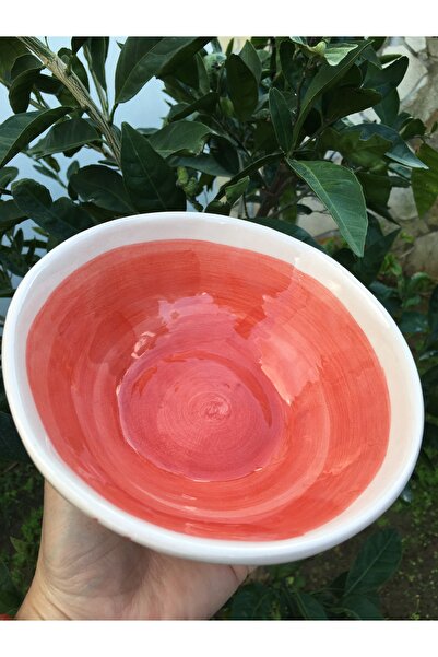 seramikanaz Handmade Ceramic Christmas Themed Healthy Snack Bowl