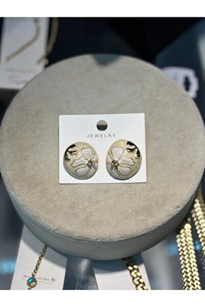 JEWELRY Enameled Earrings