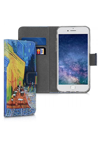 KWmobile Husă pentru Apple iPhone 6 / iPhone 6s, piele, multicoloră, 24582.15