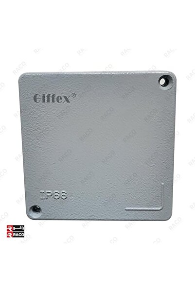 Raco Giffex Aluminium Junction Box, Weatherproof Metal Enclosure IP66 (88x80x40)