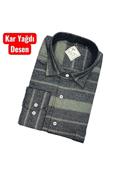 DLC Tekstil Winter 100% cotton flannel shirt