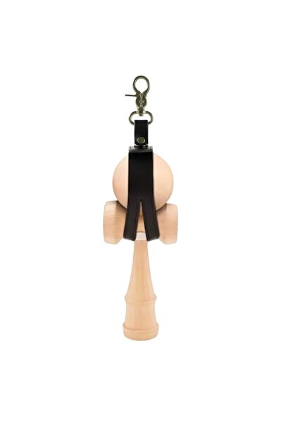 RoveZone Suport Kendama, tip breloc, piele ecologică, negru