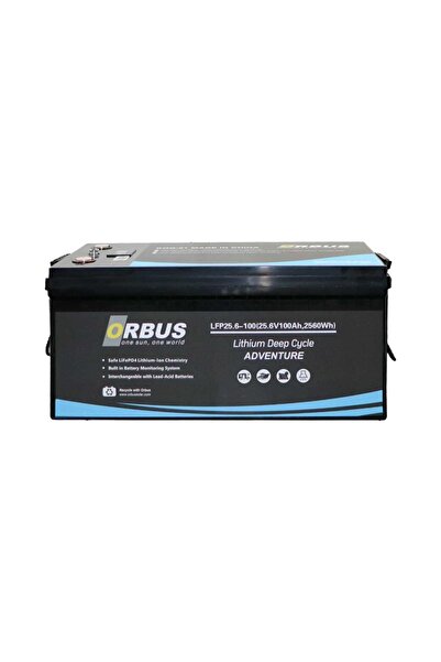 GRAFEN ENERJİ 25,6V 100AH LİFEPO4 AKÜ