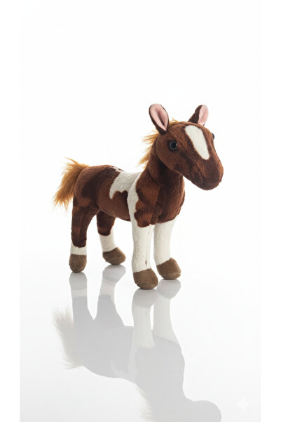 POLLYTOYS PELÜŞ OYUNCAKTA DÜNYA MARKASI At Peluş Oyuncak 30cm - Figür & Koleksiyon