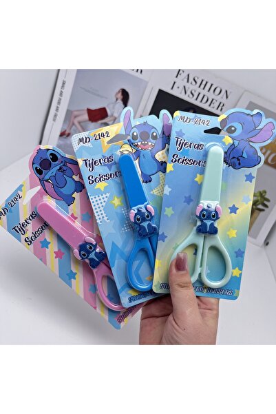 synshop Stitch Stitch Blue Kuala Figure Scissors Child Protection Cover 1 Piece