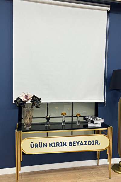 VOLPER MEKANİK Volper İthal Mat Kalın Kumaşlı Stor Perde Etek Dilimsiz ( Kırı...