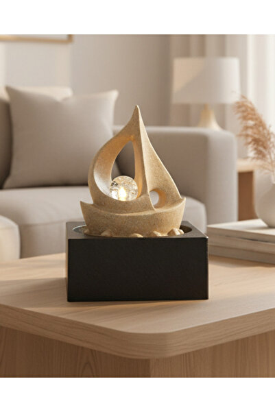 REDTAG Beige Textured Dhow Fountain