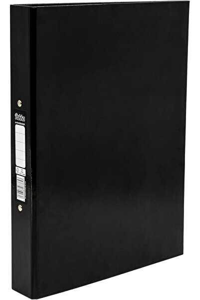Generic Boca Pad A4 O-Ring Binders, 2-Ring, Pack of 10, 40 mm Spine, Black