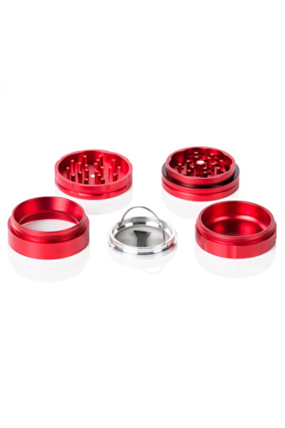 Tyson 2.0 Futurola x Tyson red aluminum grinder 4 parts Ø62mm (USA)