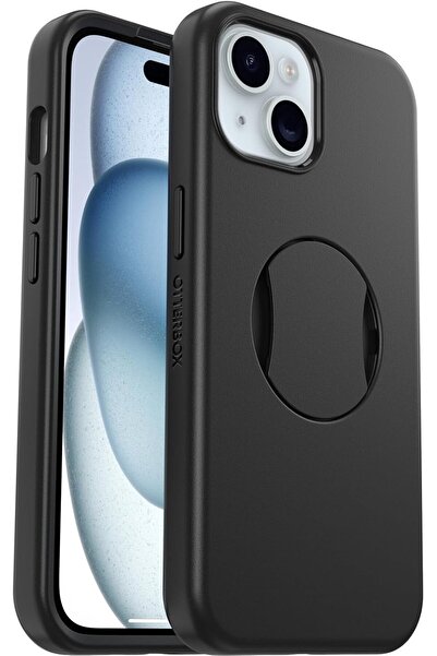 OTTERBOX OtterGrip Symmetry Case for iPhone 16e/15/14/13 (MagSafe) - Black