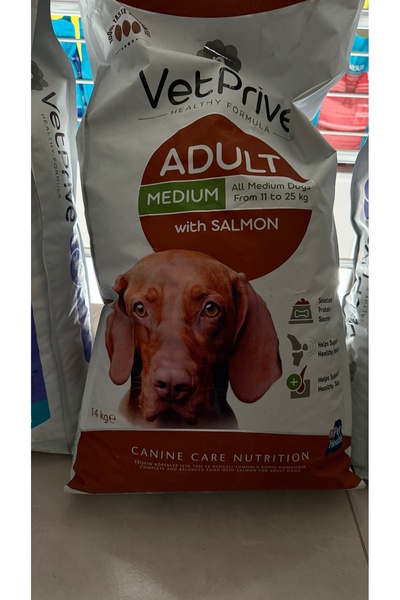Vet Prıve Adult Somonlu Köpek maması 14 Kg