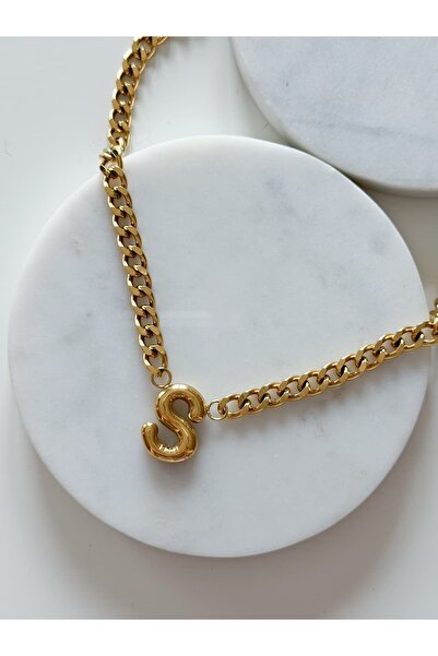 CHARMLUCKY Basic Letter Necklace