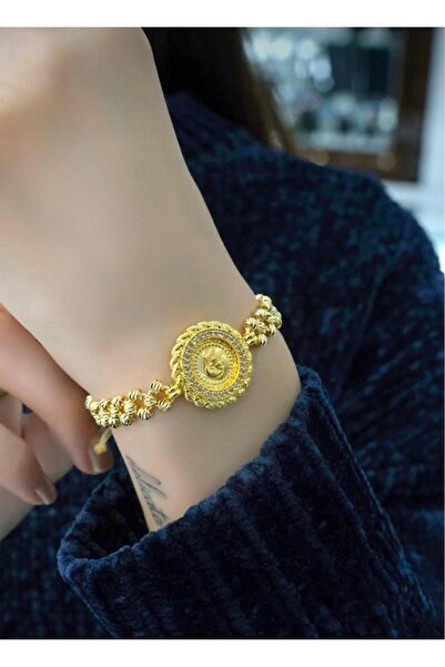 aytekgold 14 Ayar Çeyrekli Dorica Toplu Bileklik