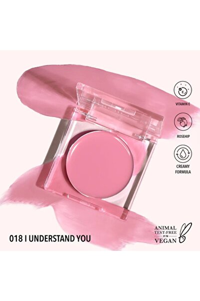 MOİRA أحمر الخدود الكريمي Loveheat (018، أنا أفهمك)