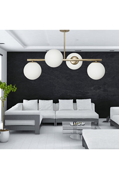 Other CEILING HANGING LAMP CHANDELIER GLASS BALL LAMPS E14 LED TITAN PATINA 14-901