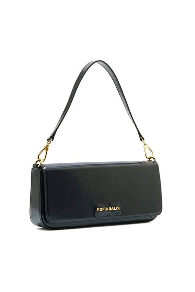 Sofia Baldi Lumin Black Genuine Leather Women's Bag