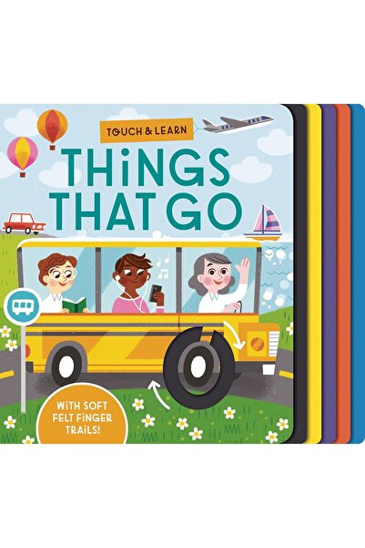 Random Hause Carte senzorială Touch & Learn: Things that Go