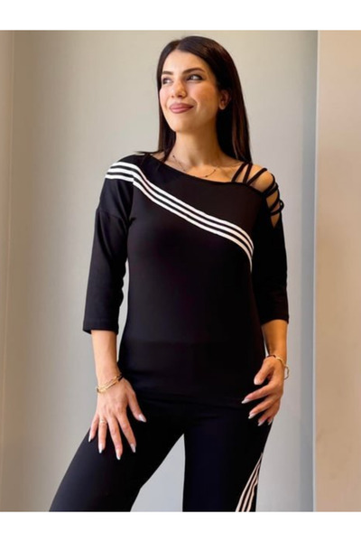 Modayakamoz Noul sezon, set din două piese pentru femei, cu mâneci trei sfert...