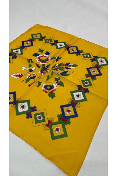 LORENDA Çengelköy Bandana Fular Yazma