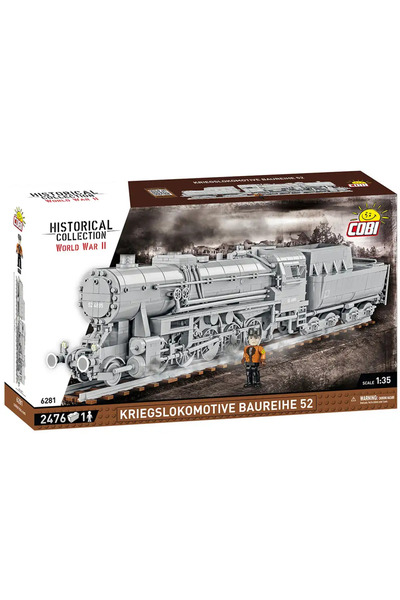 COBI Kriegslokomotive Baureihe 52, 2476 части ( COBI-6281 )