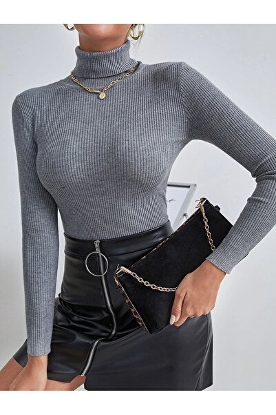 VASK Жіночий довгий рукав з коміром і шнурком Basic Kazak