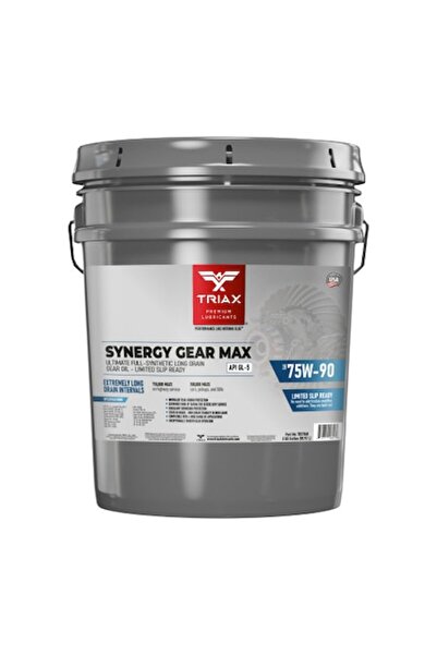 Triax Ulei de transmisie Synergy Gear MAX complet sintetic 75W90 GL-5 LS (schimb lung), 18,92 L