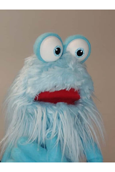 Trend Kukla "Buzşeker" El Yapımı Kukla – Tek Kol Hareketli, Oynar Ağız, Vantrolog Kukla