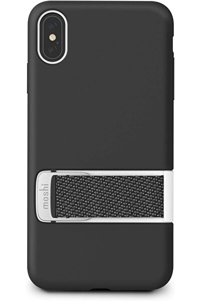 Moshi جراب Capto Slim مع حزام متعدد لهاتف iPhone XS Max (أسود)