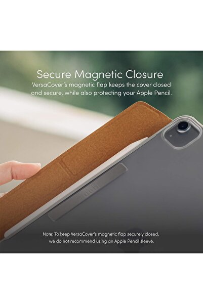 Moshi VersaCover Origami Case for iPad Pro 11 / iPad Air 4 10.9 (Charcoal Black)