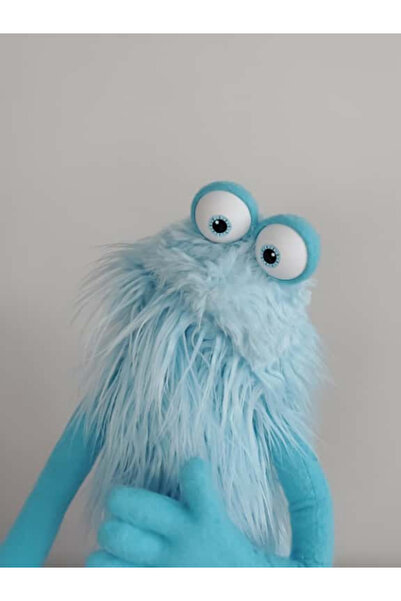 Trend Kukla "Buzşeker" El Yapımı Kukla – Tek Kol Hareketli, Oynar Ağız, Vantrolog Kukla