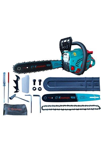 broman Drujba 6100W, Lamă 38 cm – Eficienta Superioa cu Easy Start