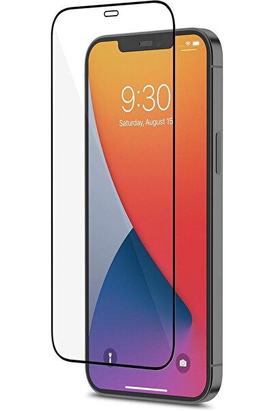 Moshi واقي شاشة زجاجي AirFoil Pro لجهاز iPhone 12 Pro Max (أسود)