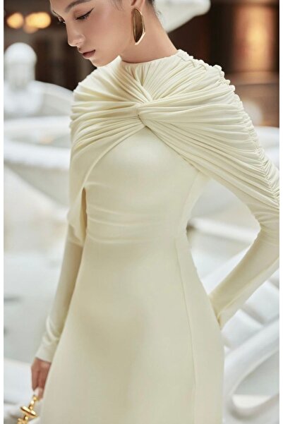 Mannar Desgin light lemon dress