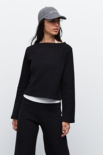 urban focus Boat Neck Sweatshirt