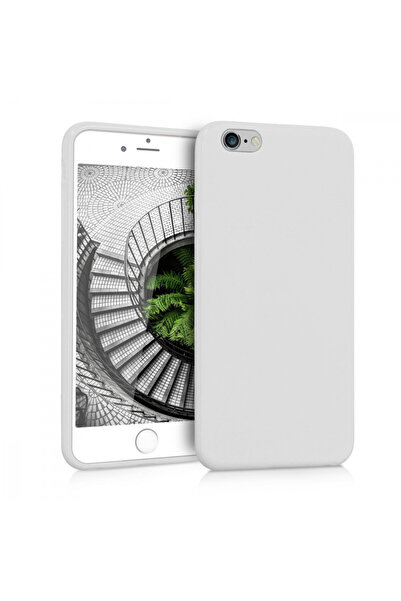 KWmobile Case for Apple iPhone 6 Plus / iPhone 6s Plus, Silicone, White, 37726.48